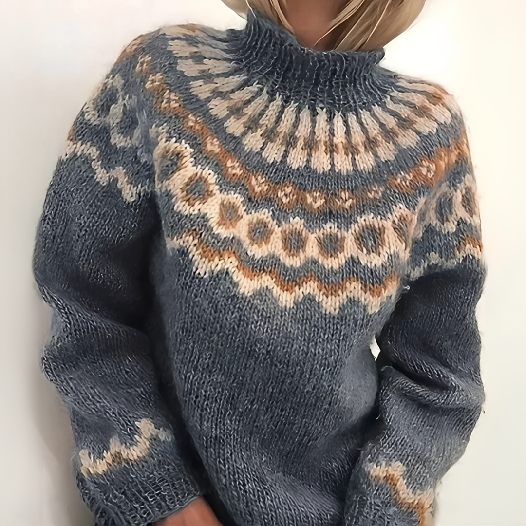 Oona - Eleganter und bequemer Rollkragenpullover