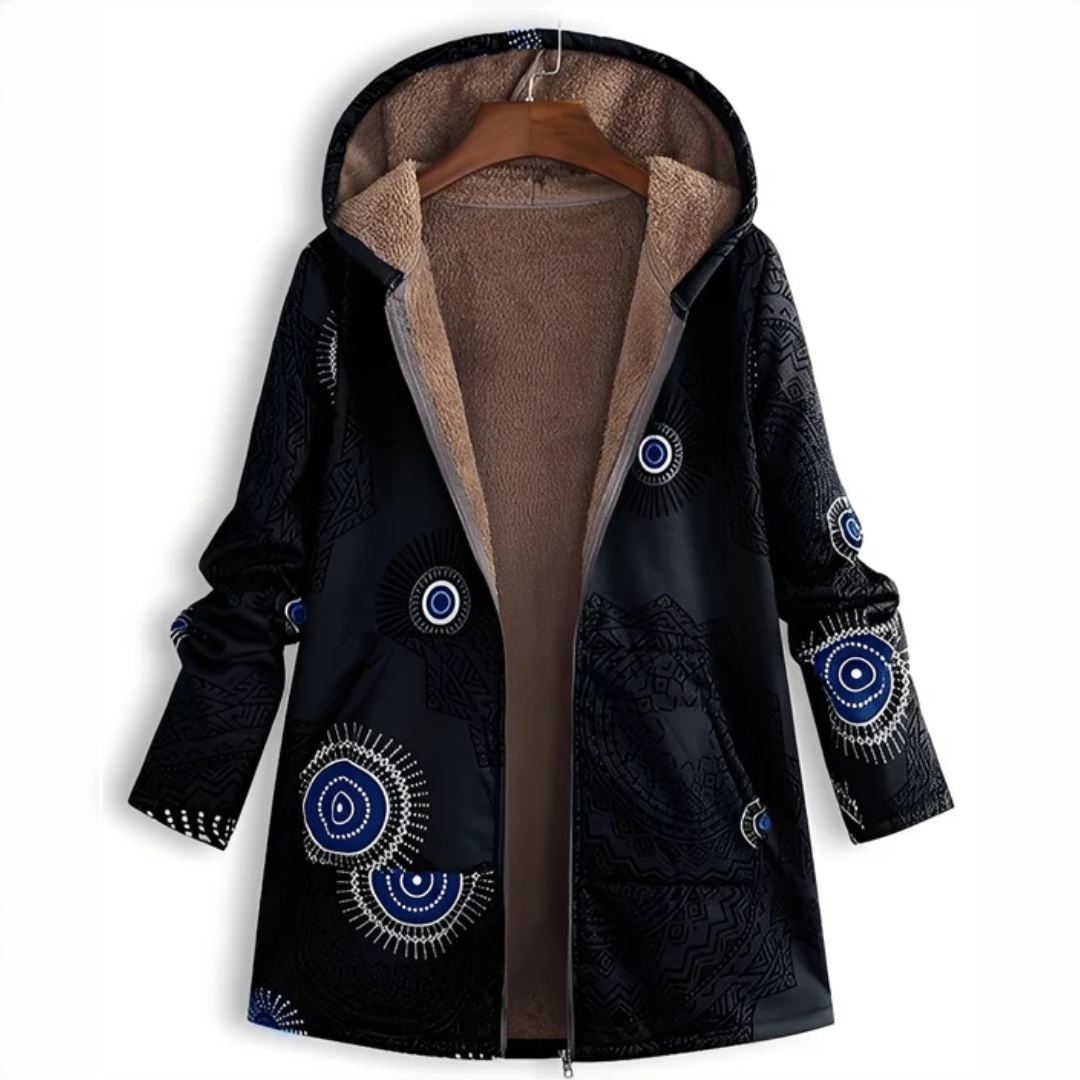 Jaslene - Klassische und bequeme Jacke mit Kapuze