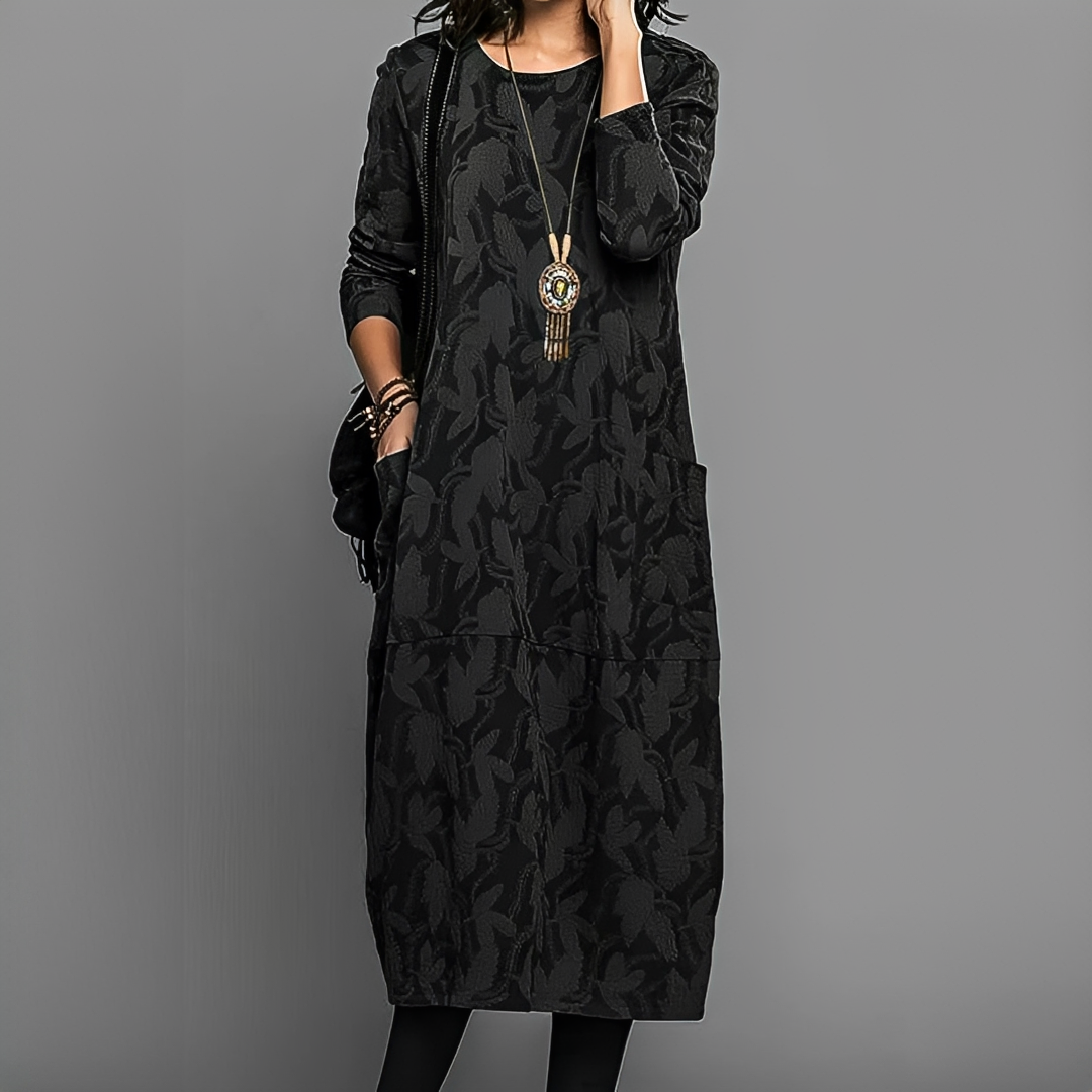 Alisha - Elegantes und stilvolles Langarmkleid