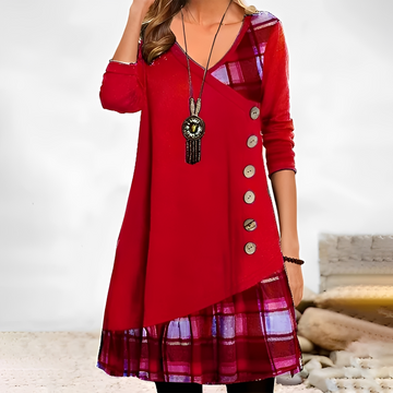 Shawnee - Elegantes und bequemes Langarm-Minikleid