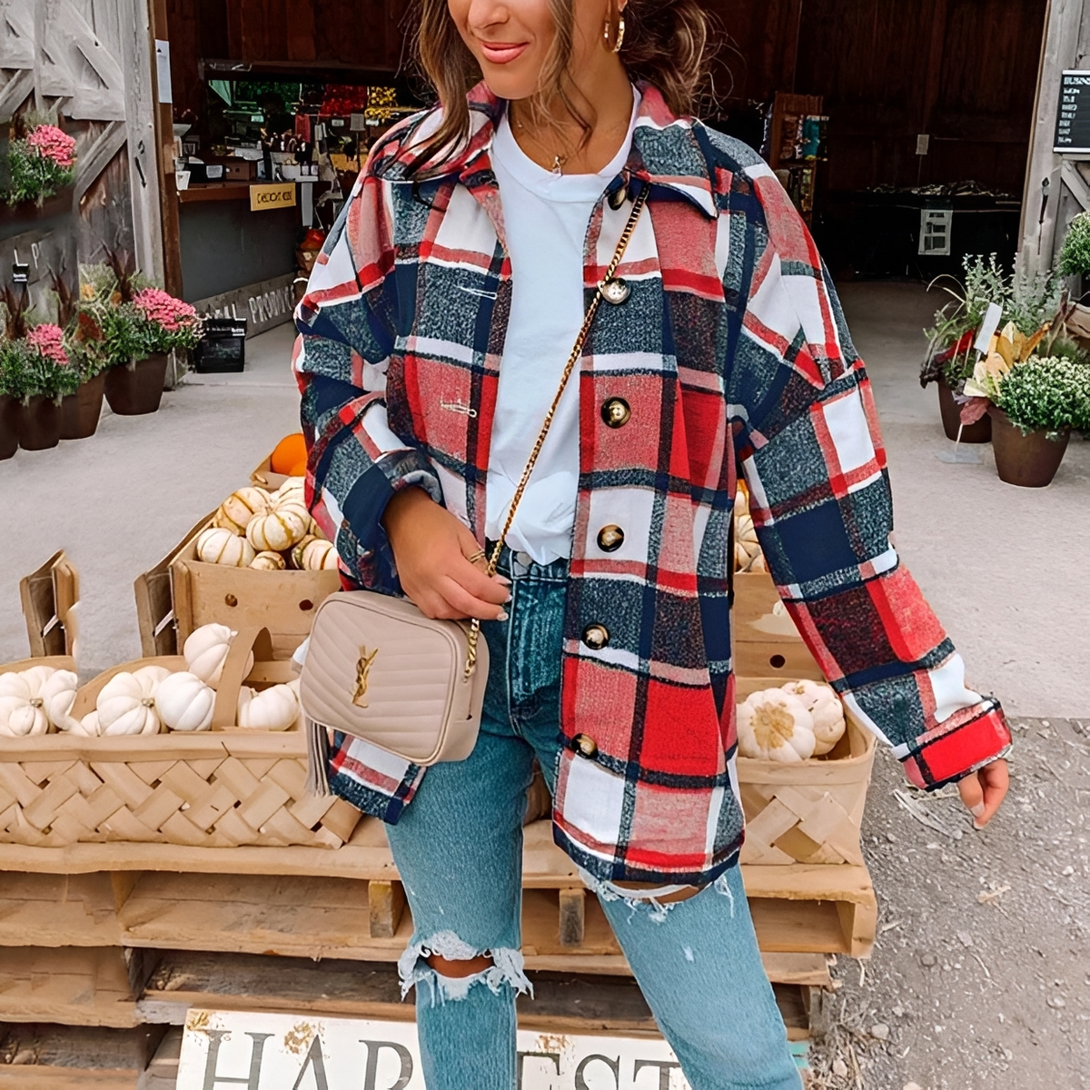 Anna - Stilvolles und bequemes Oversize-Hemd