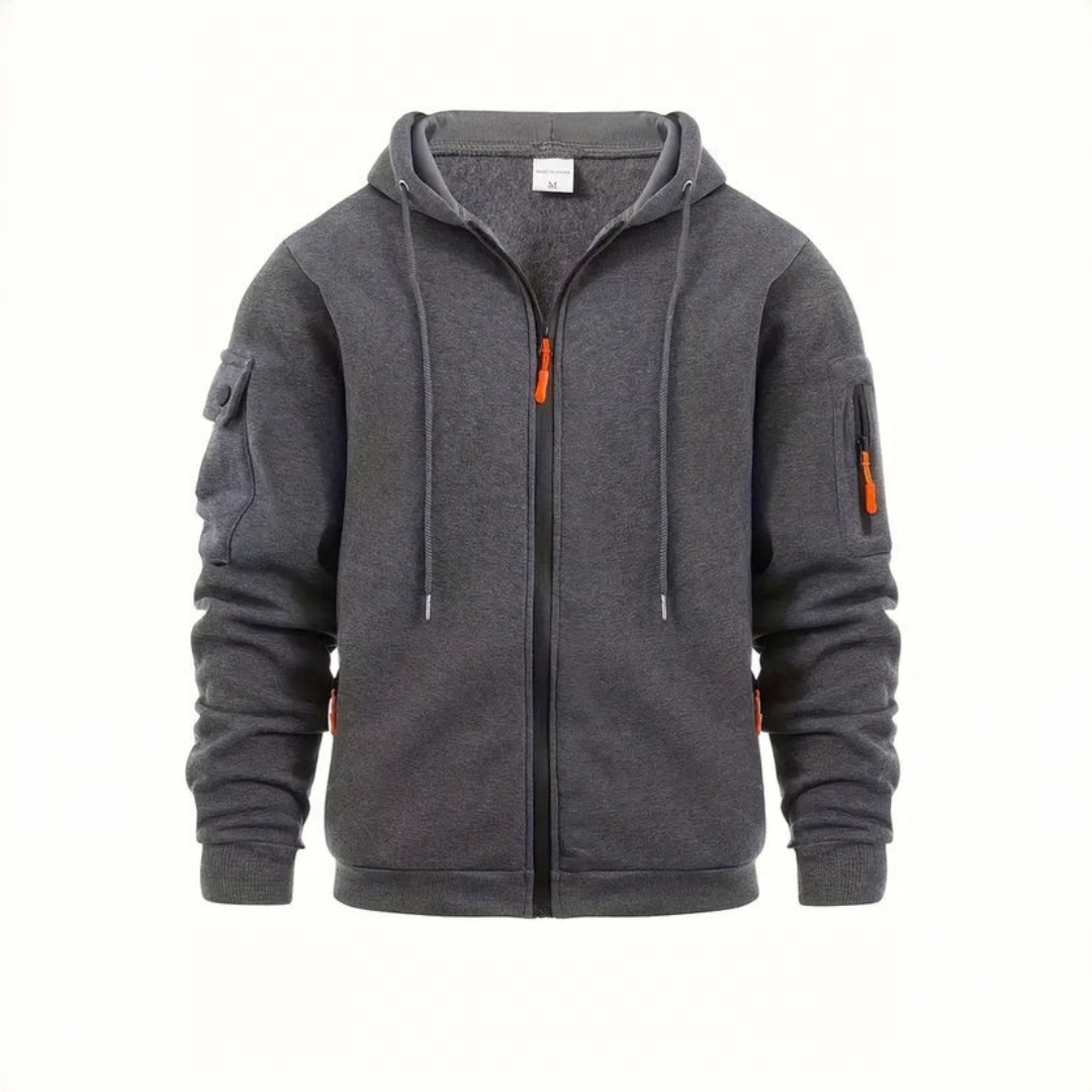 Rendon - Kapuzenpullover mit Reißverschluss