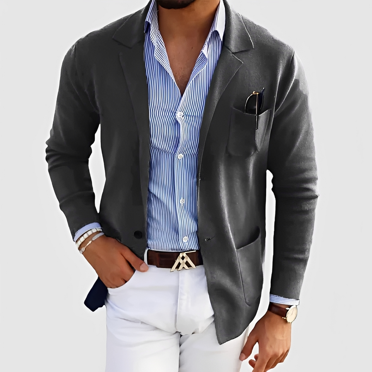 Olivier - Robuster und gelassener Blazer