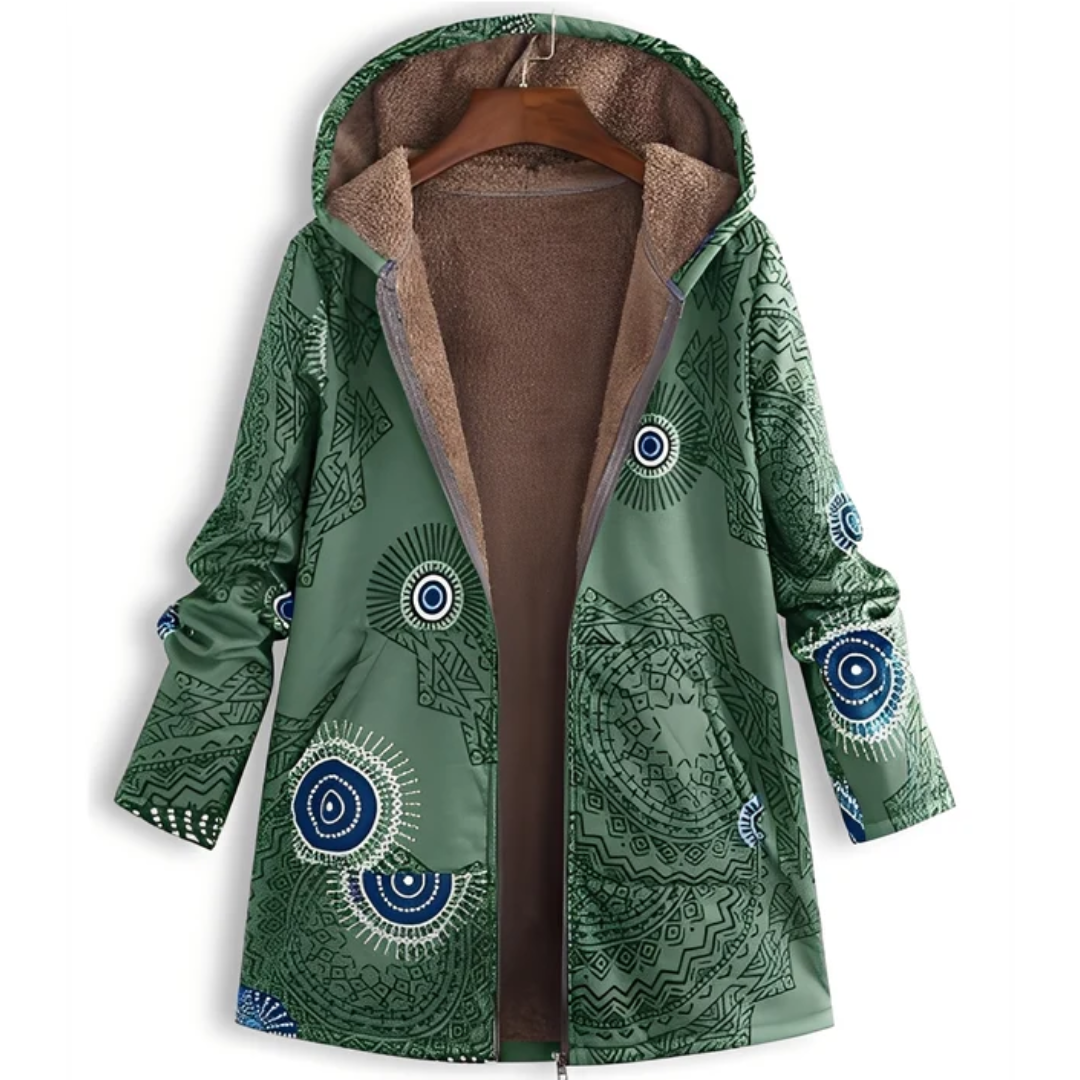 Jaslene - Vintage und kuschelige Jacke