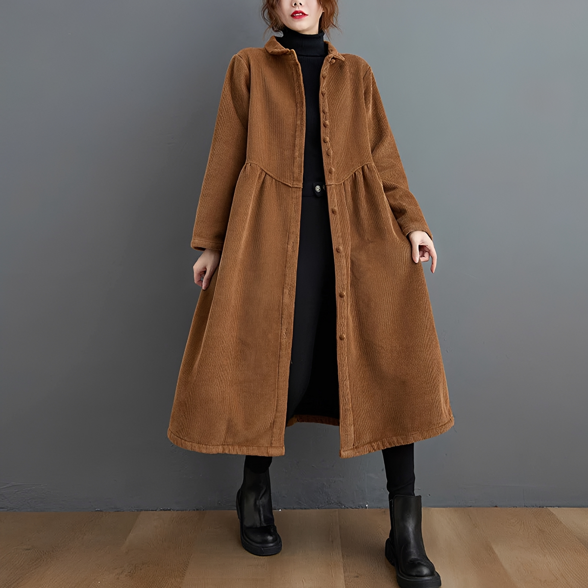 Amelia - Stilvoller und bequemer Mantel