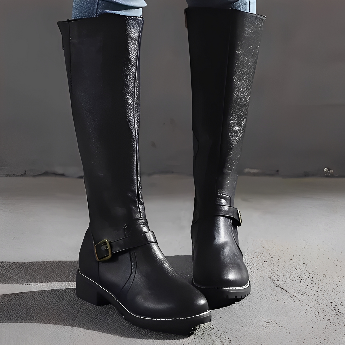 Livie - Elegante Stiefel mit Reißverschluss