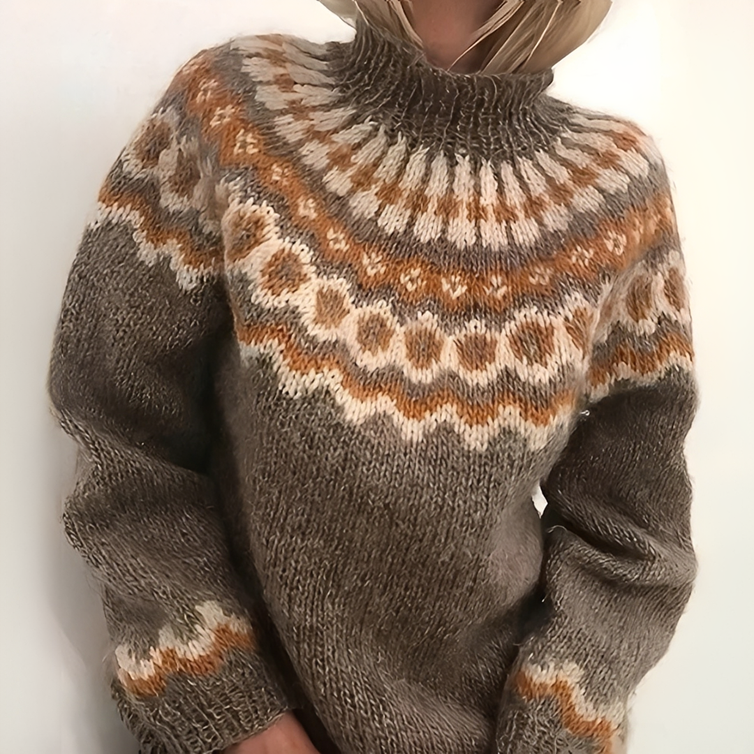 Oona - Eleganter und bequemer Rollkragenpullover