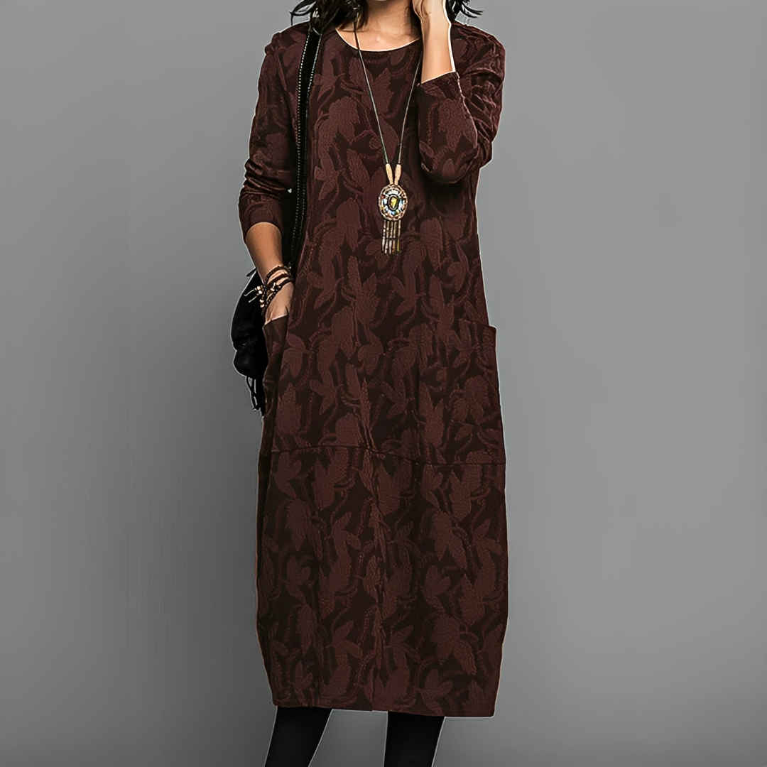 Alisha - Elegantes und stilvolles Langarmkleid