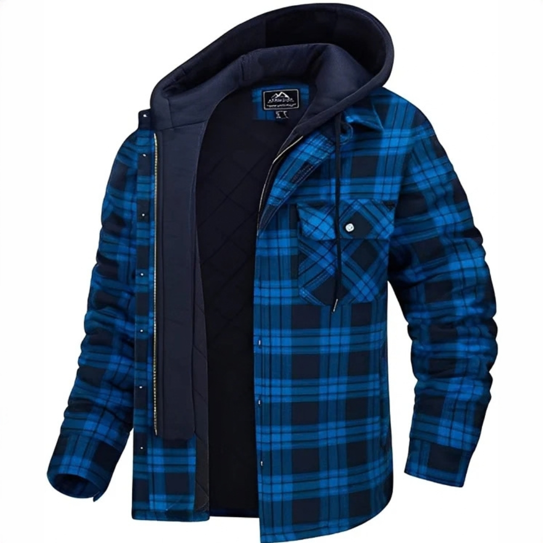 Cole - Komfortable Karo-Jacke