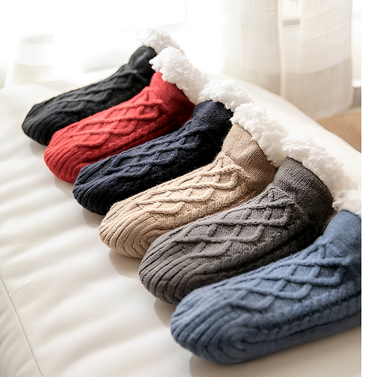 Raquel - Kuschelig warme Socken
