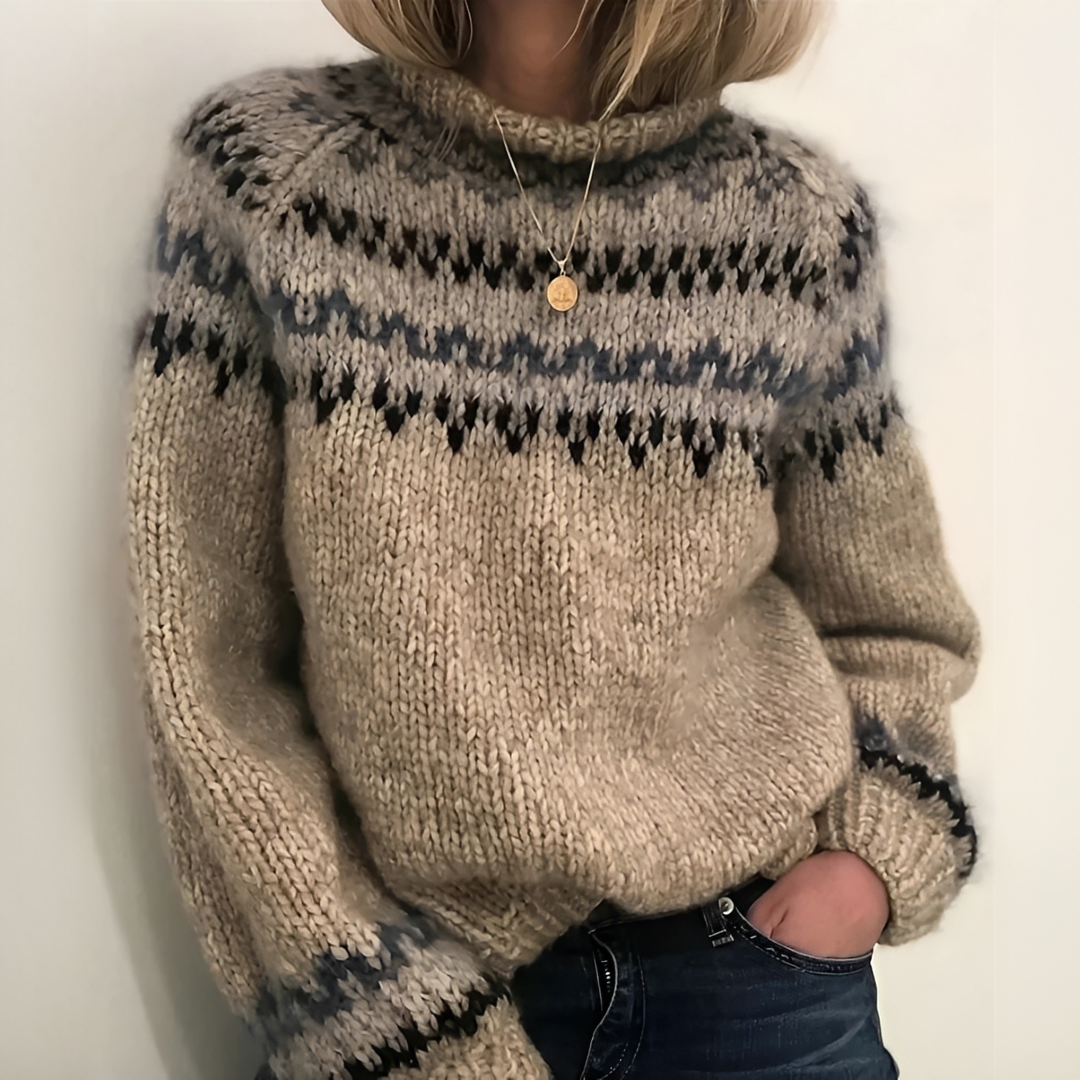 Oona - Eleganter und bequemer Rollkragenpullover