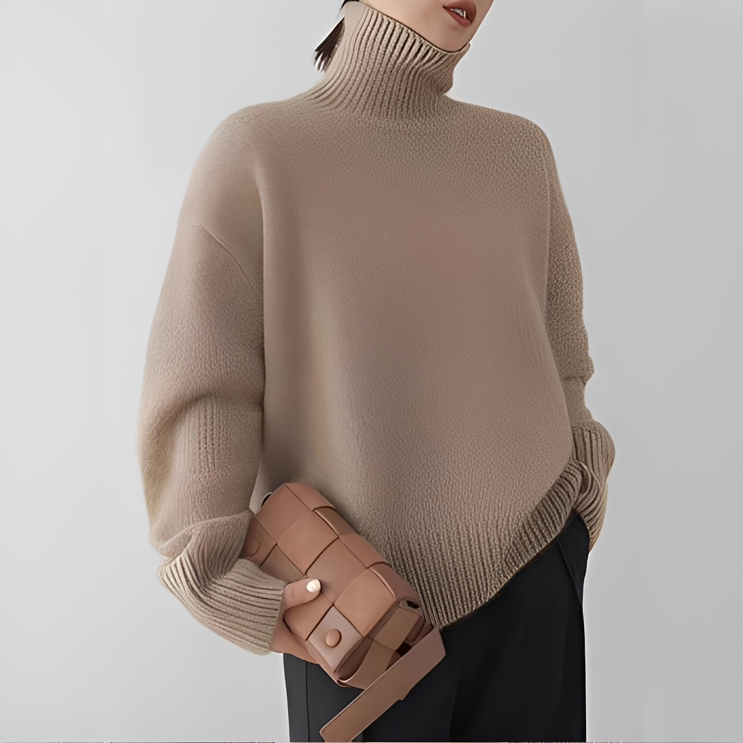 Adiene - Eleganter und bequemer Rollkragenpullover
