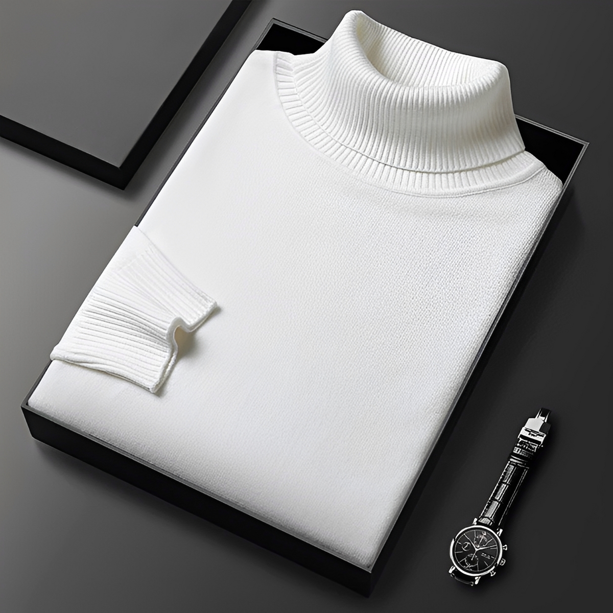 Patrick - Eleganter und bequemer Rollkragenpullover