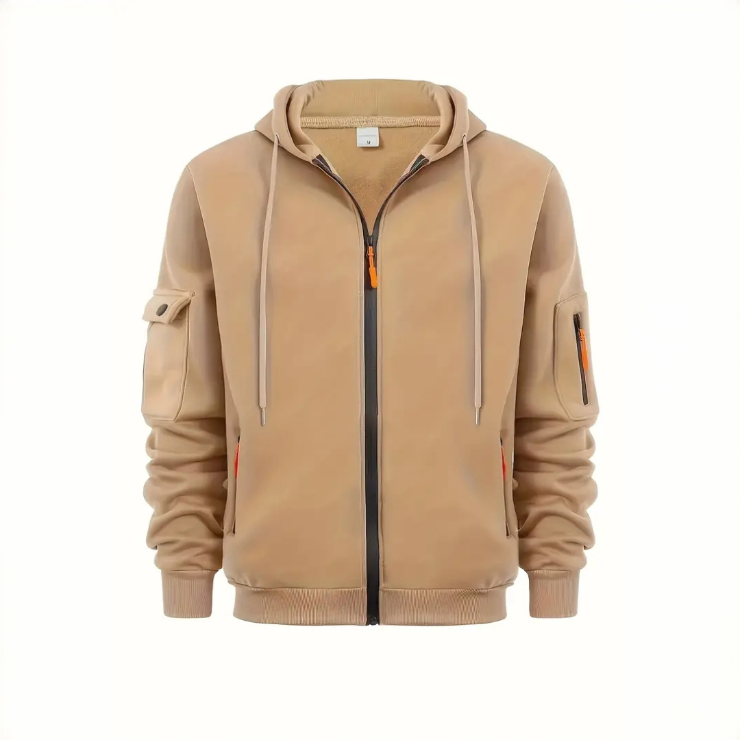 Ralph - Gemütlicher Hoodie mit Reißverschluss
