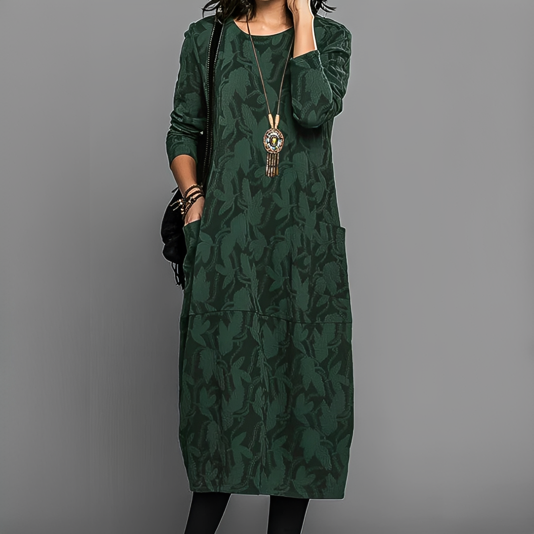 Alisha - Elegantes und stilvolles Langarmkleid