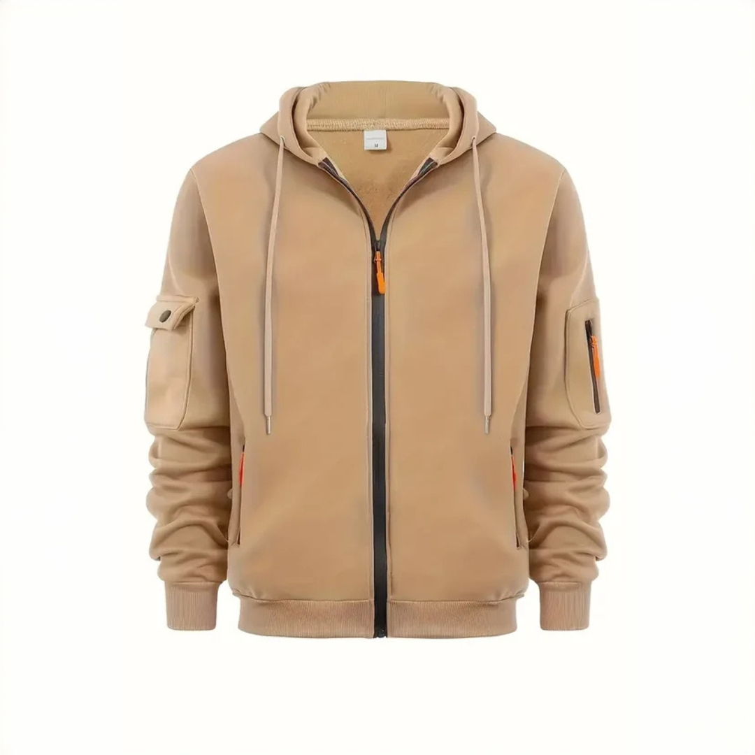 Rendon - Kapuzenpullover mit Reißverschluss