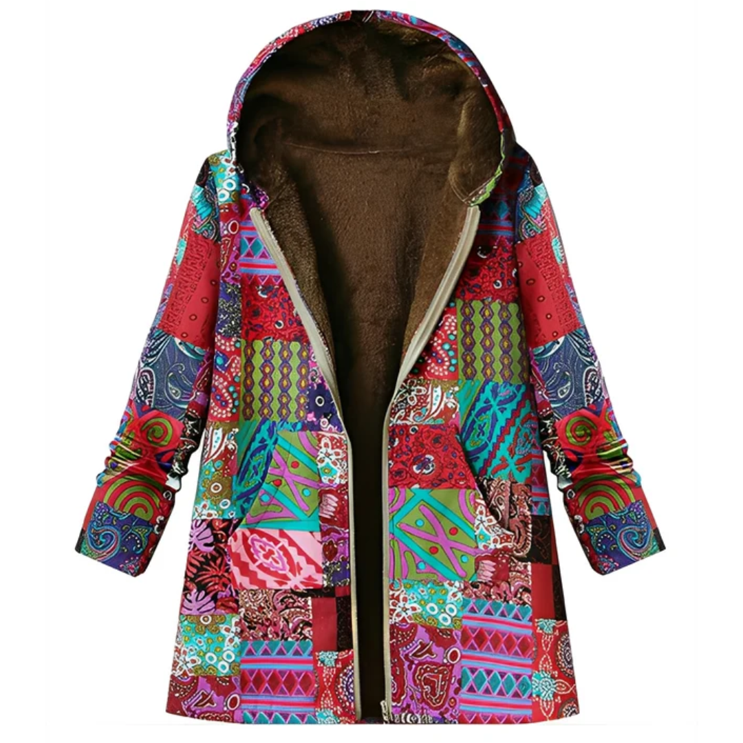 Jaslene - Vintage und kuschelige Jacke