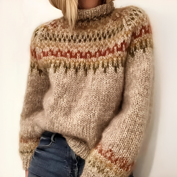 Oona - Eleganter und bequemer Rollkragenpullover