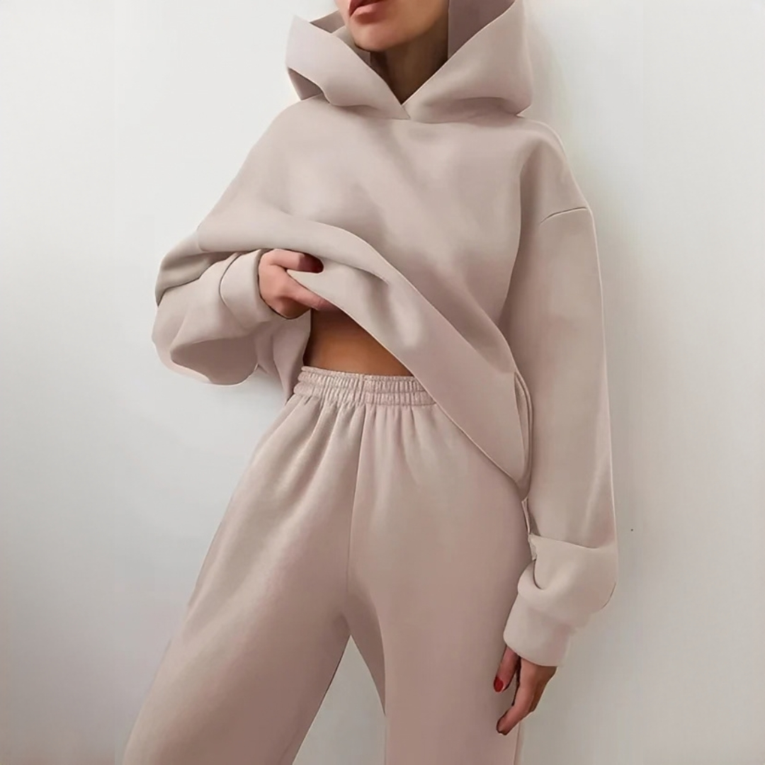 Adelia - Komfortables und warmes Hoodie-Set