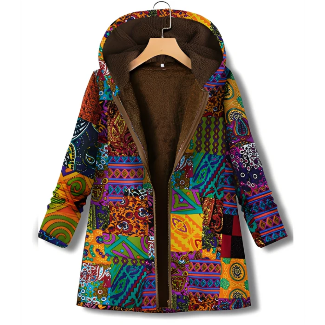Jaslene - Vintage und kuschelige Jacke