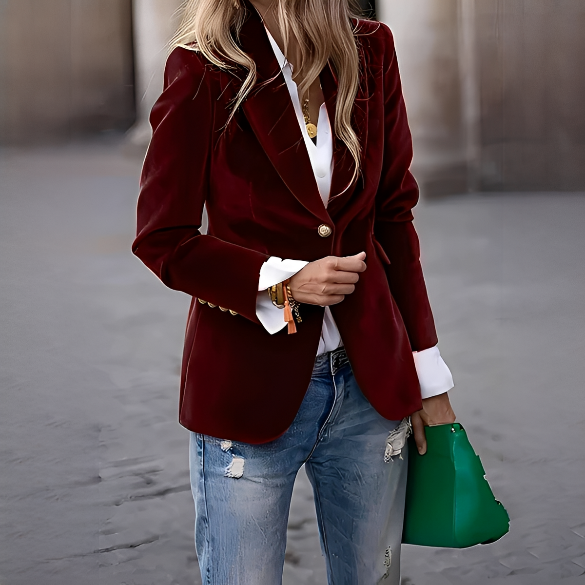 Alise - Warmer, eleganter und stilvoller Blazer