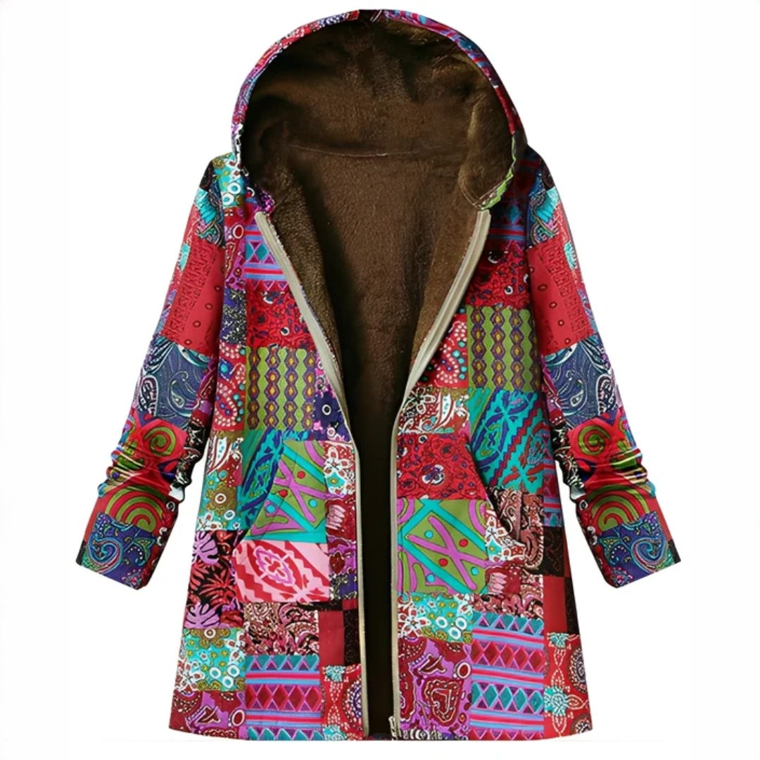 Jaslene - Klassische und bequeme Jacke mit Kapuze