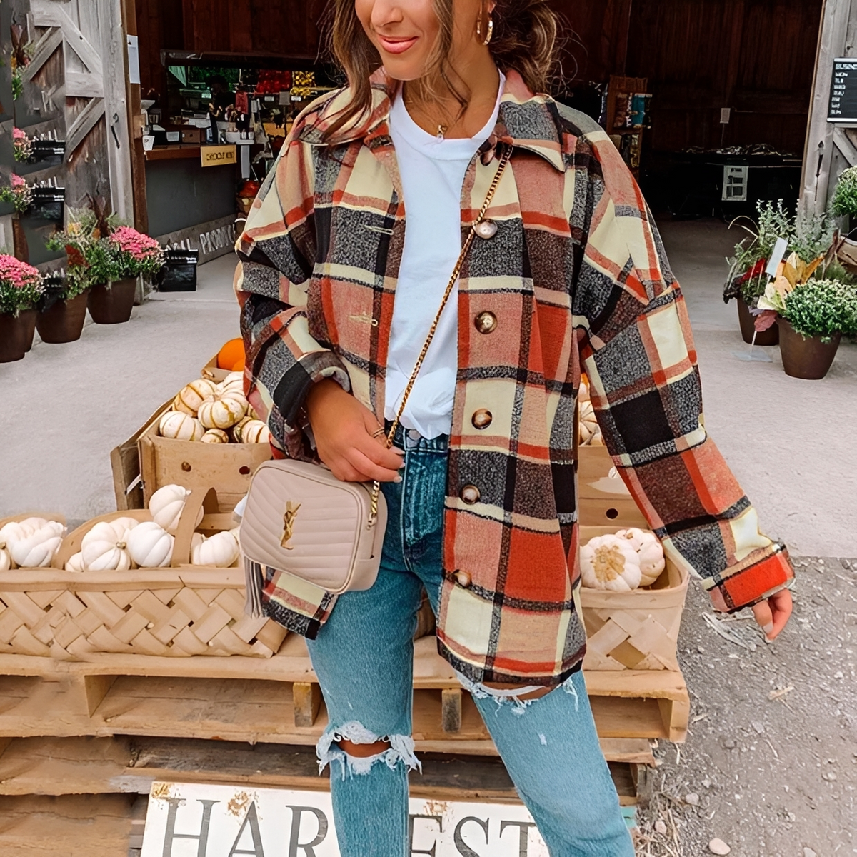 Anna - Stilvolles und bequemes Oversize-Hemd