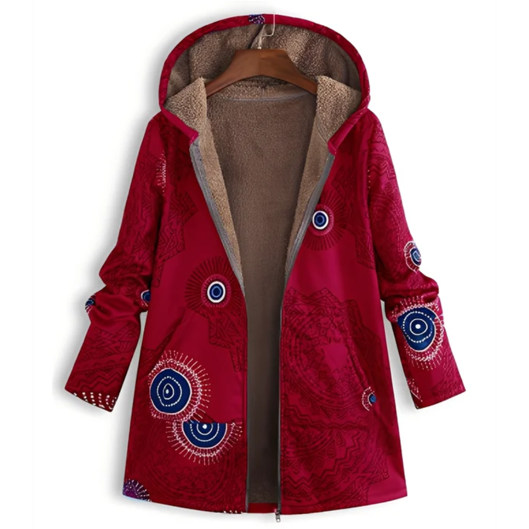 Jaslene - Vintage und kuschelige Jacke