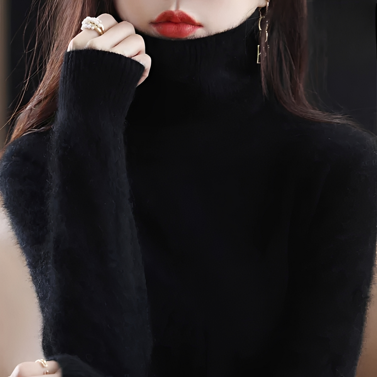 Letizia - Angenehmer Rollkragenpullover