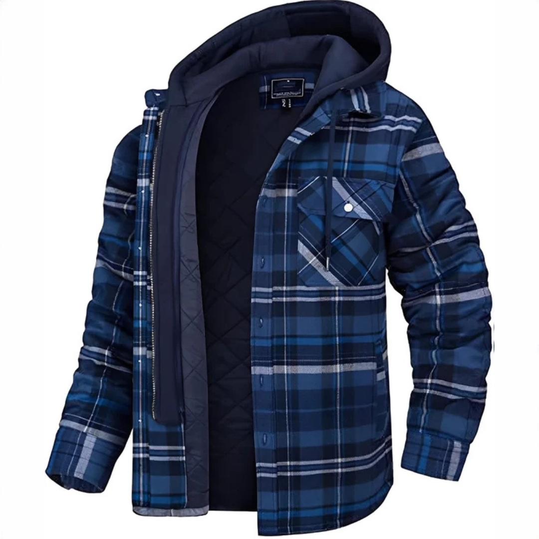 Cole - Komfortable Karo-Jacke