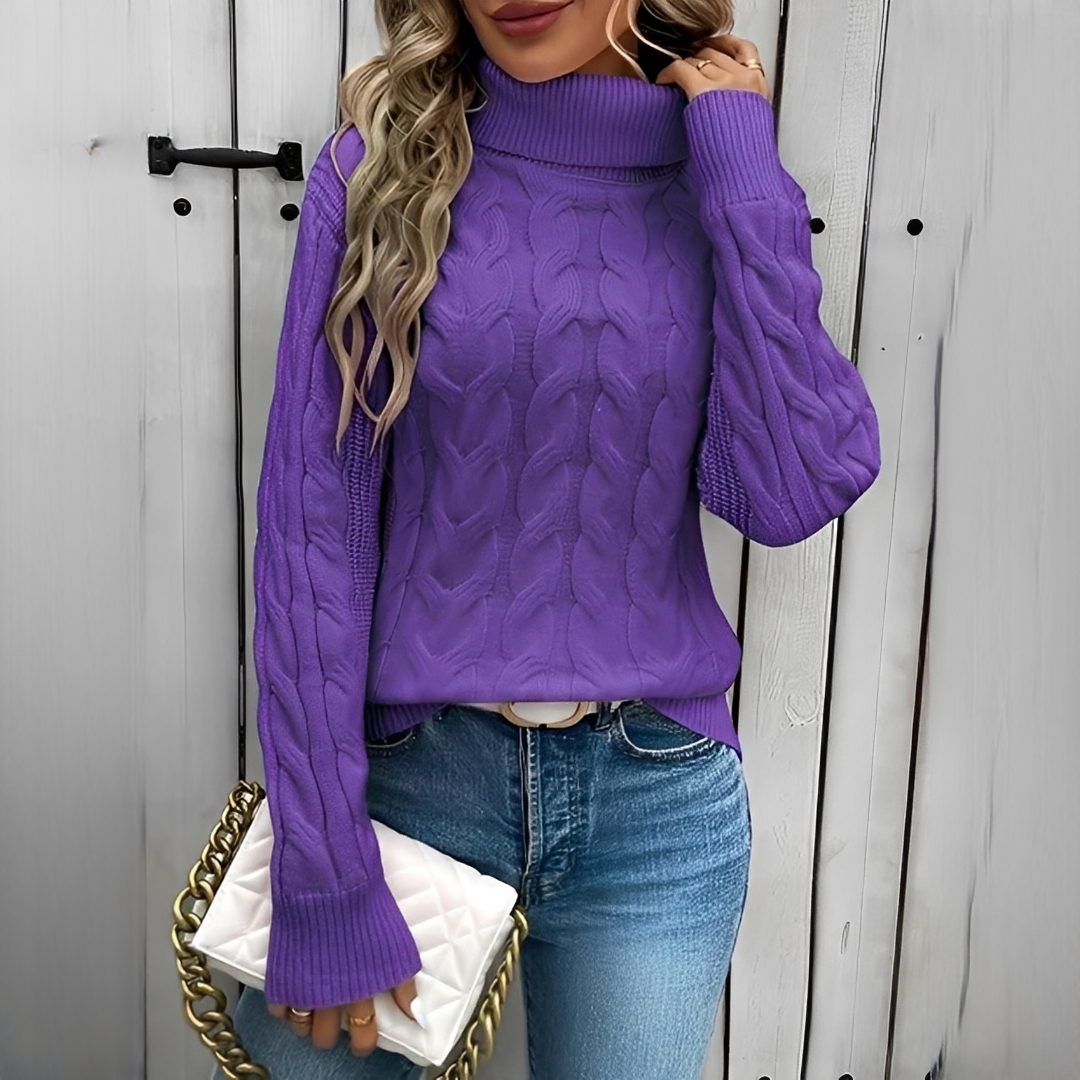 Amélie - Kuscheliger und modischer Rollkragenpullover