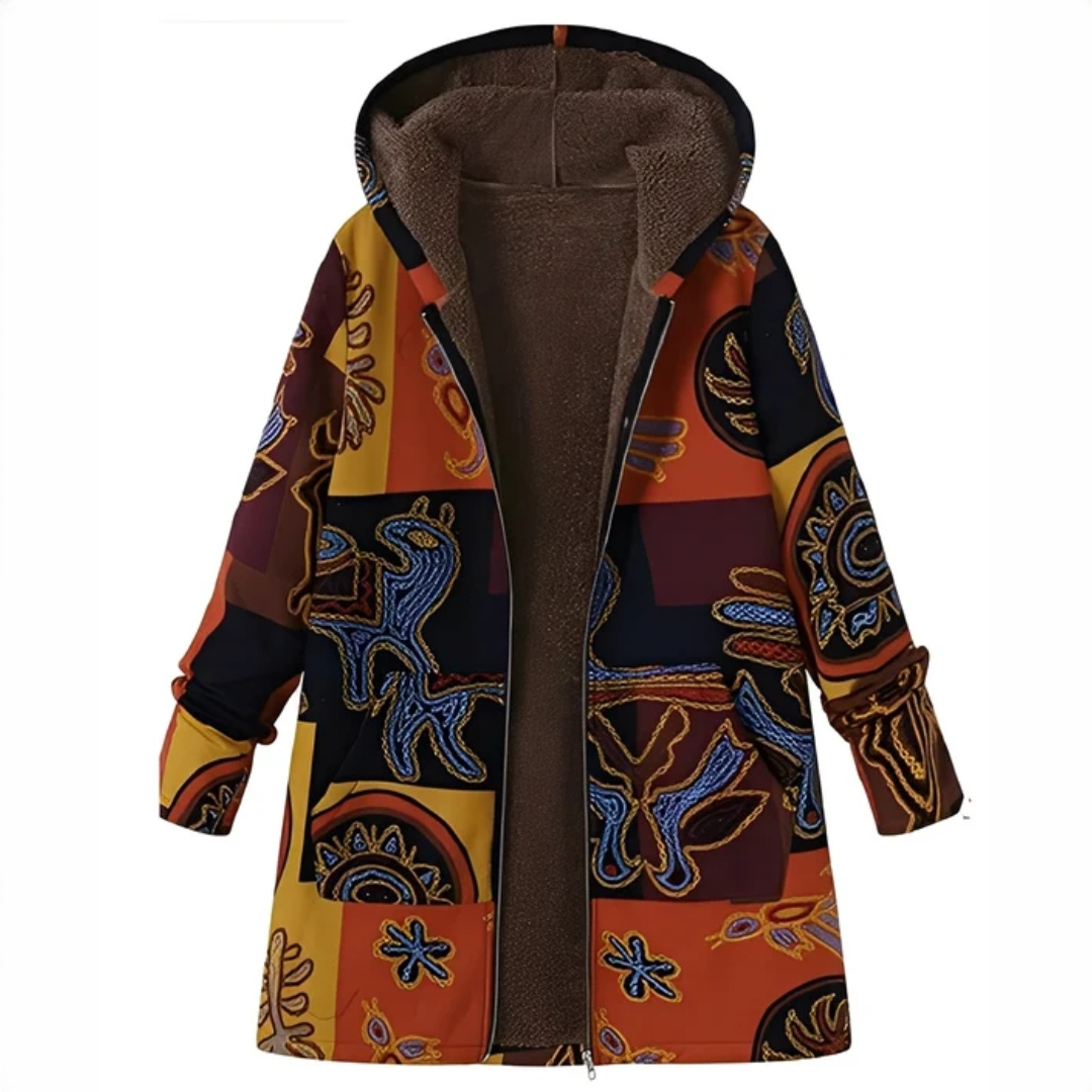 Jaslene - Klassische und bequeme Jacke mit Kapuze