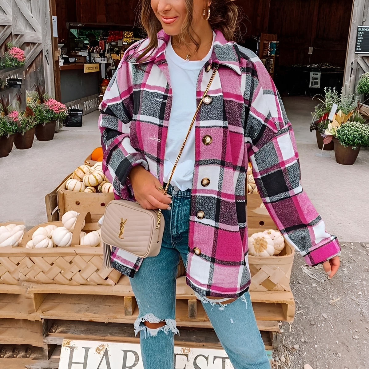Anna - Stilvolles und bequemes Oversize-Hemd