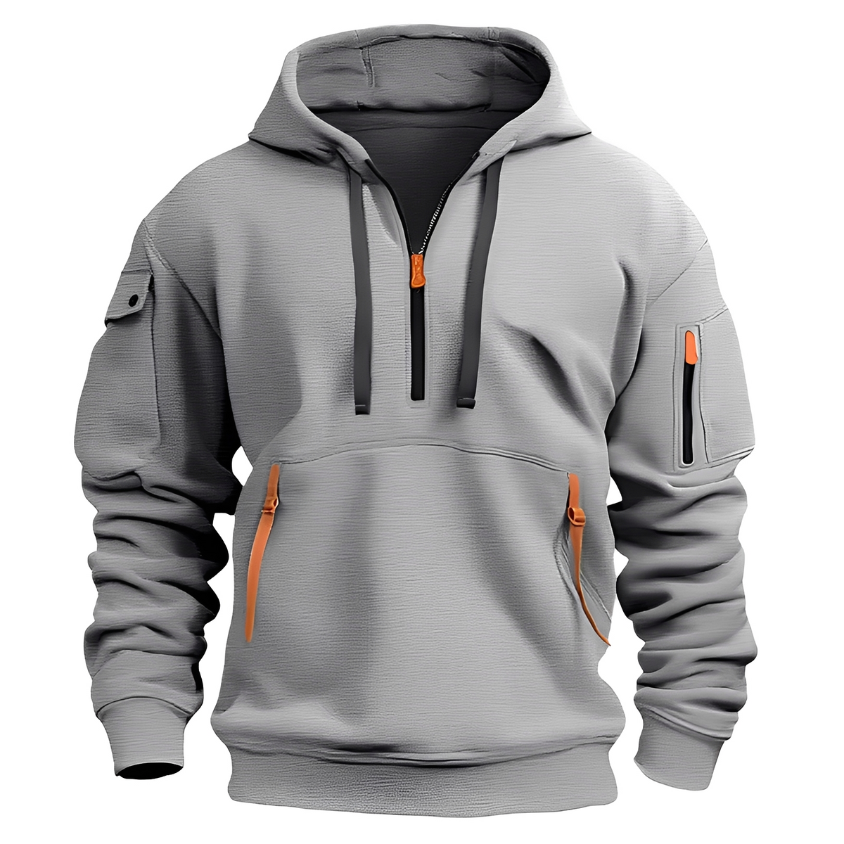 Norton - Strapazierfähiger Hoodie mit halbem Zipper