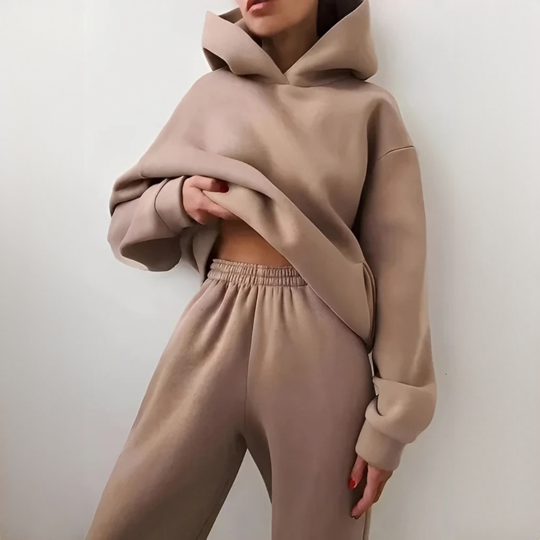 Adelia - Komfortables und warmes Hoodie-Set