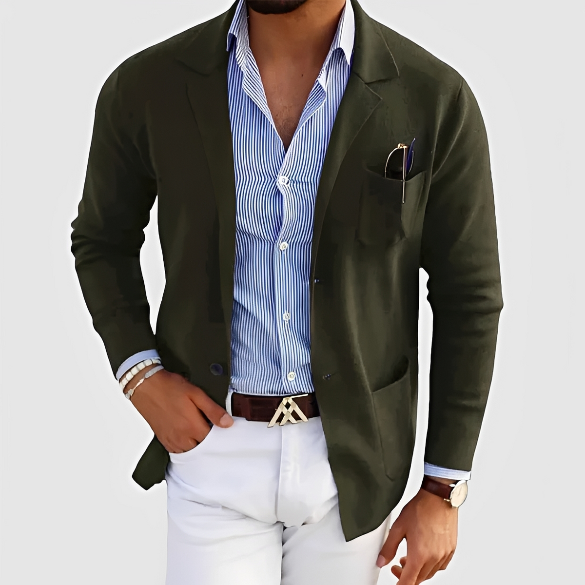 Olivier - Robuster und gelassener Blazer