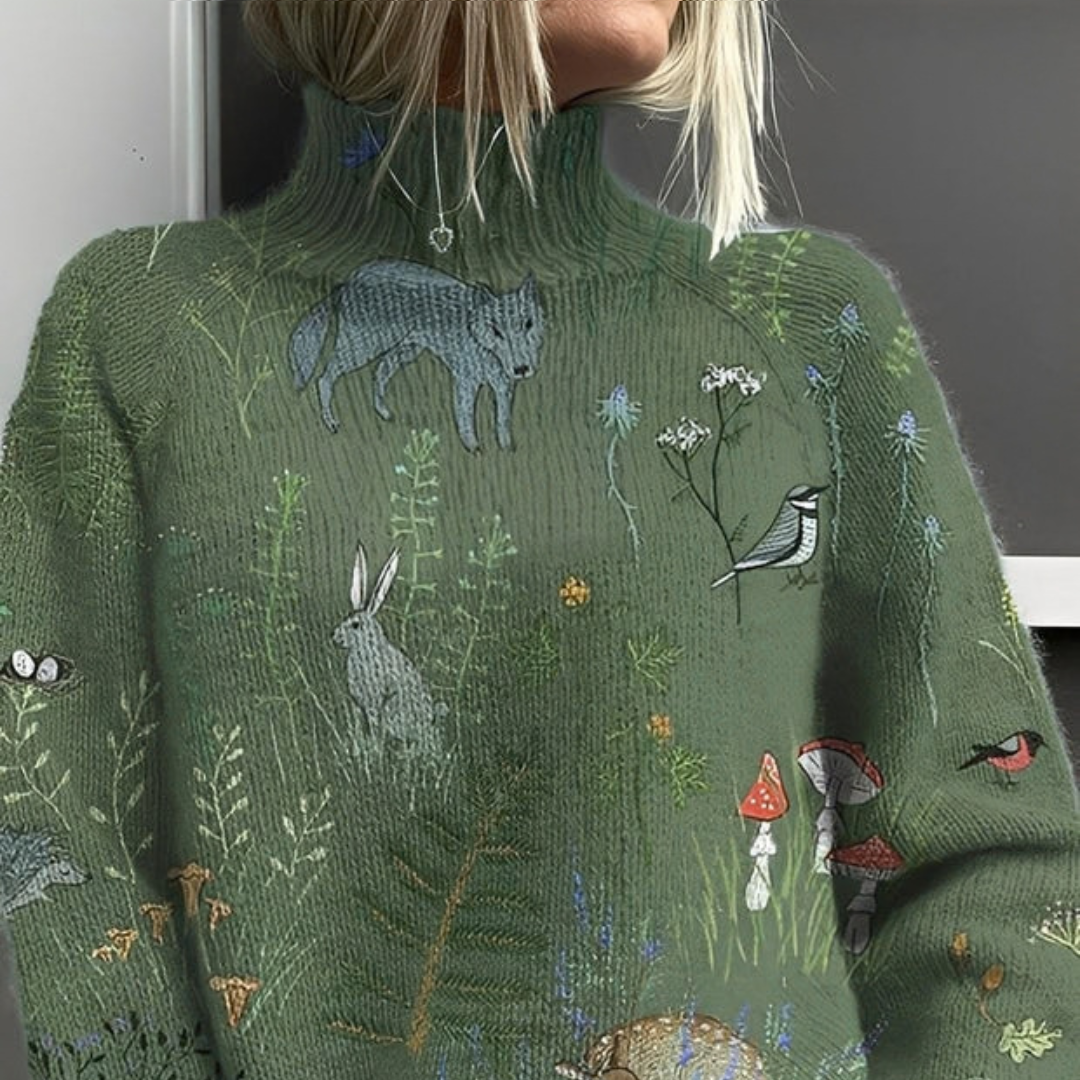 Amy - Stilvoller und eleganter Rollkragenpullover