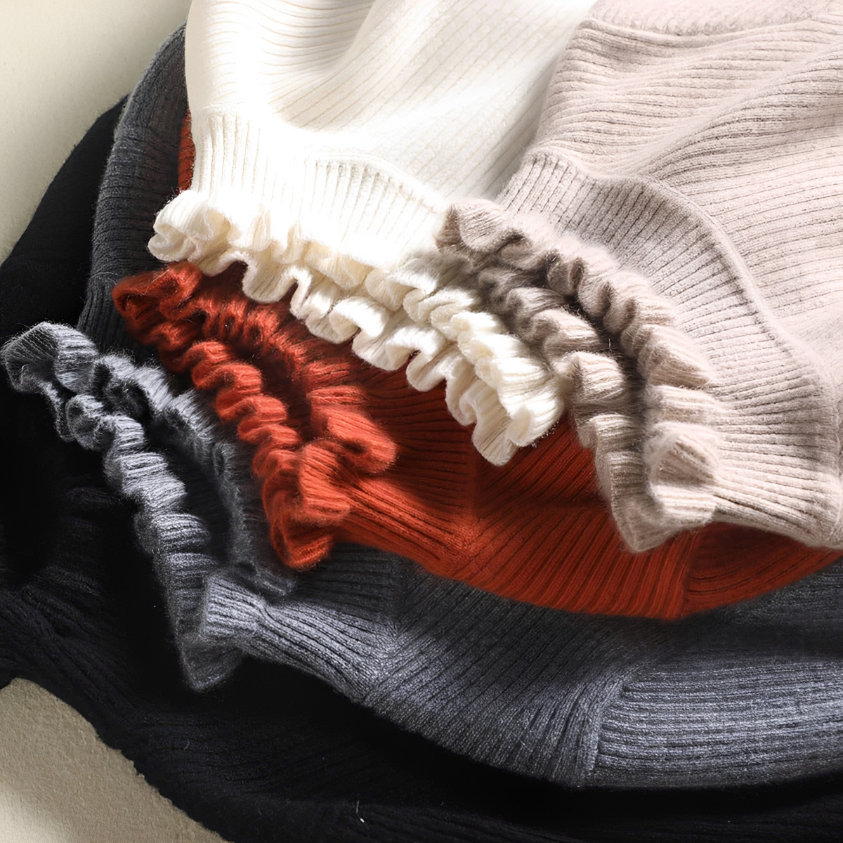 Alva - Eleganter und bequemer Rollkragenpullover