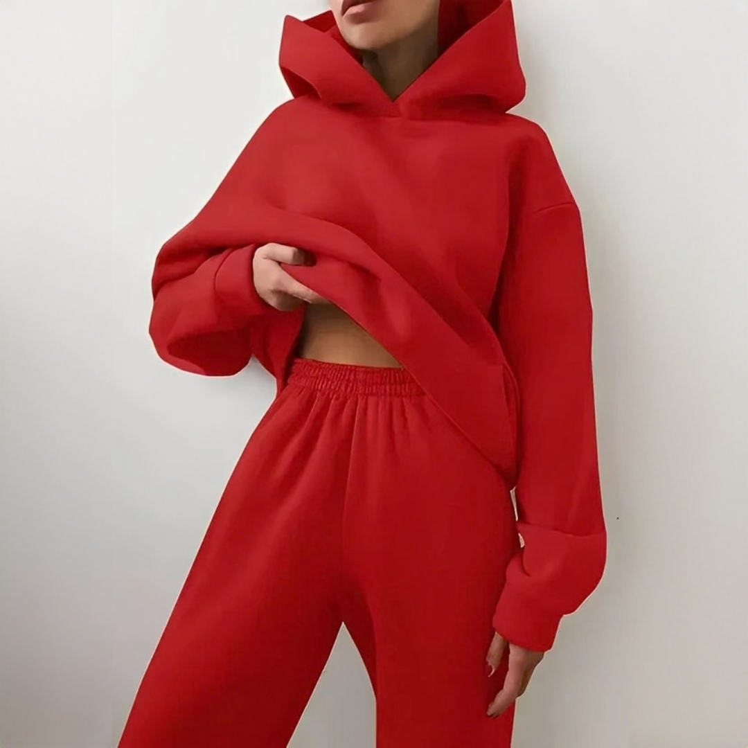 Adelia - Komfortables und warmes Hoodie-Set