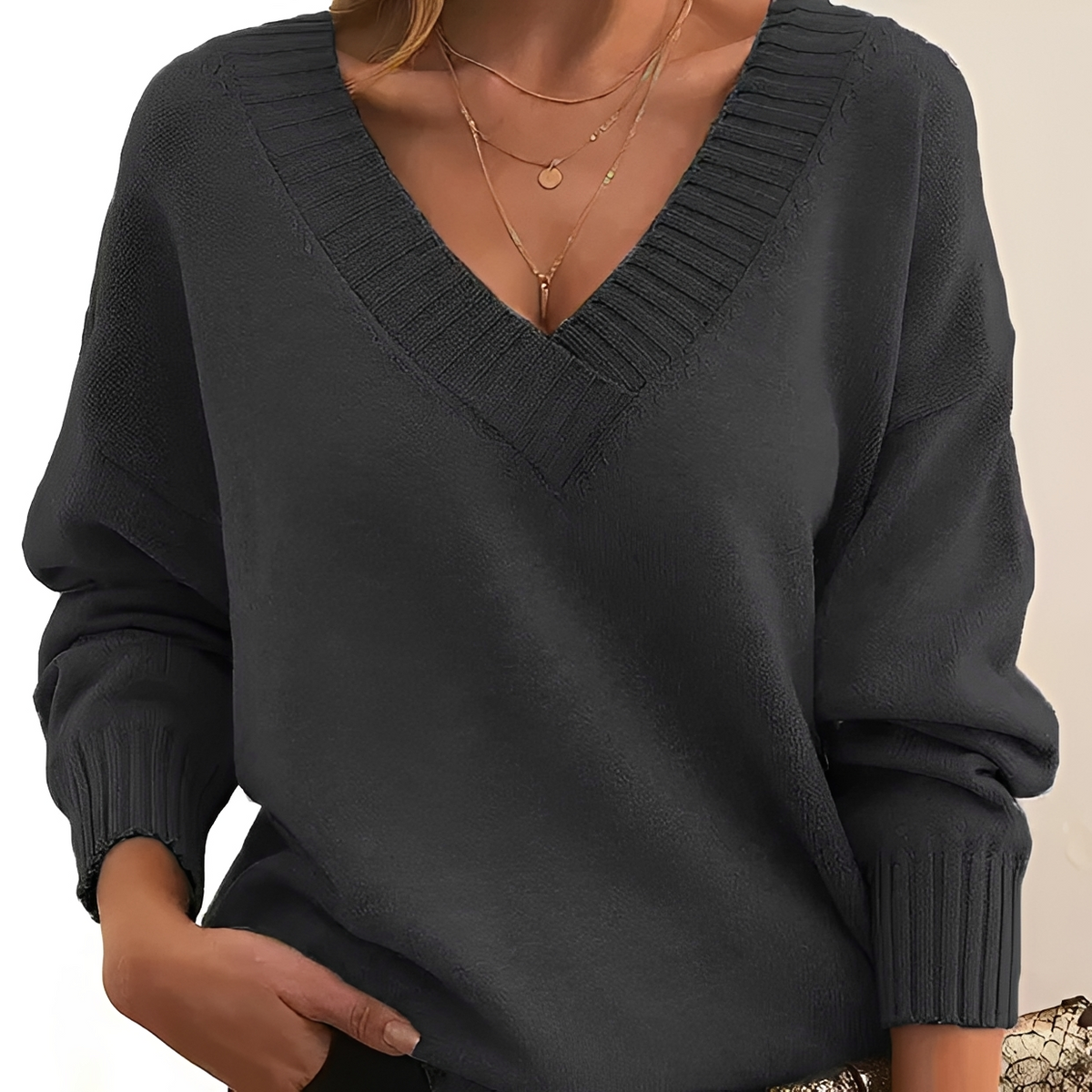 Helga - Bequemer Pullover im zeitlosen Stil