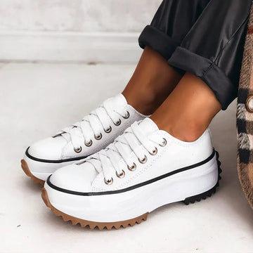 Dorothy – Modische Damen Plateau-Sneaker