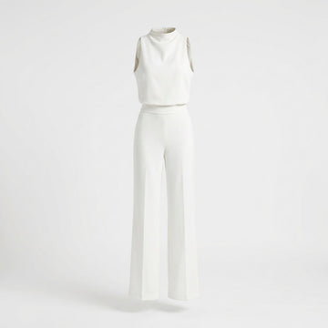 Almerra - Ärmelloser Damen-Jumpsuit mit weitem Bein