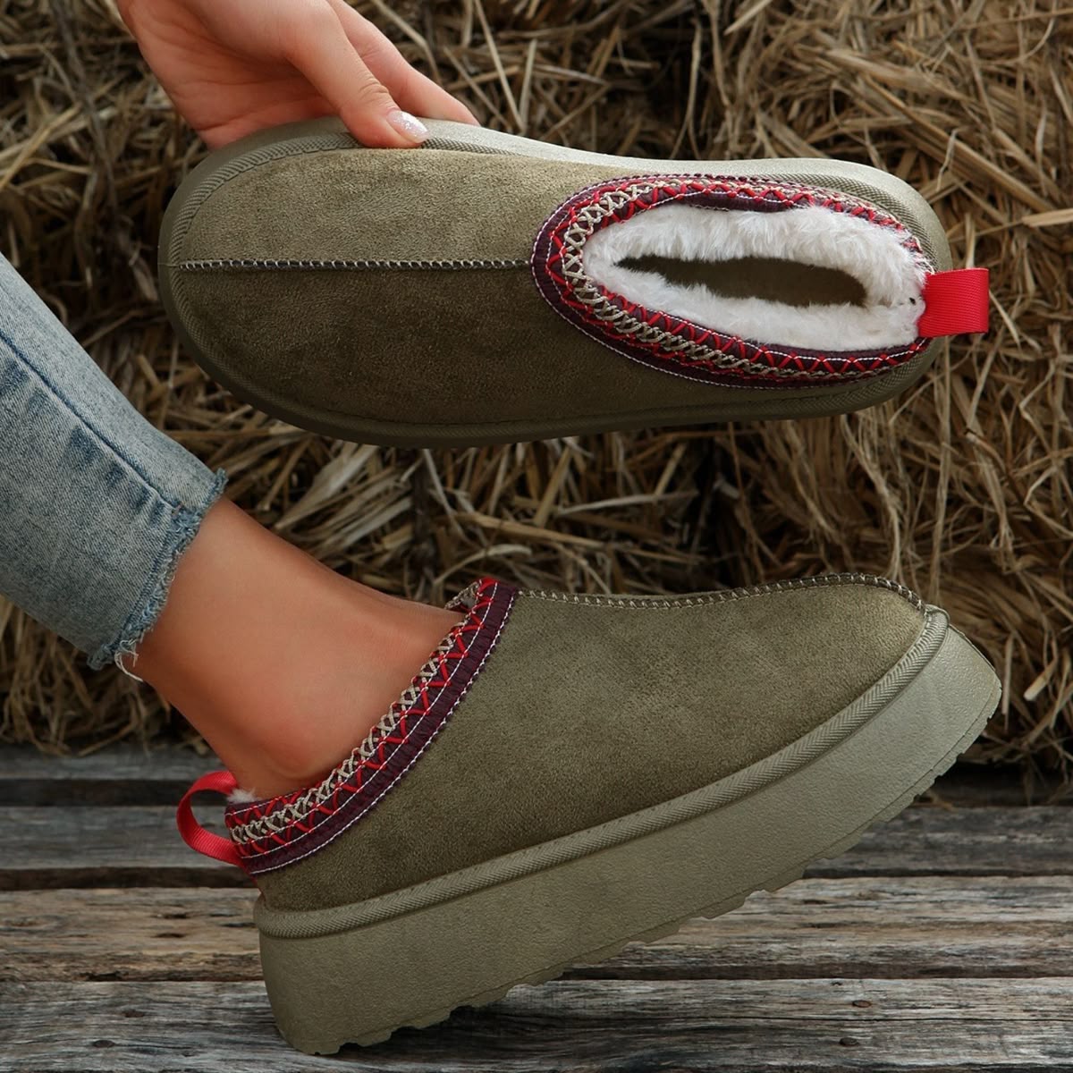 Audrey - Komfortable und warme Winterstiefel