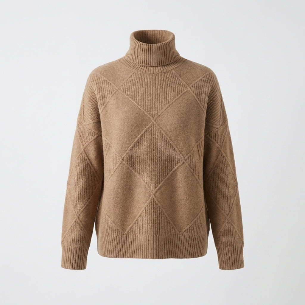 Camille - Eleganter und gemütlicher Rollkragenpullover