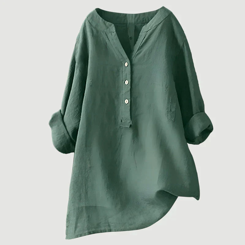 Evelyn - Bluse mit Knopfverschluss