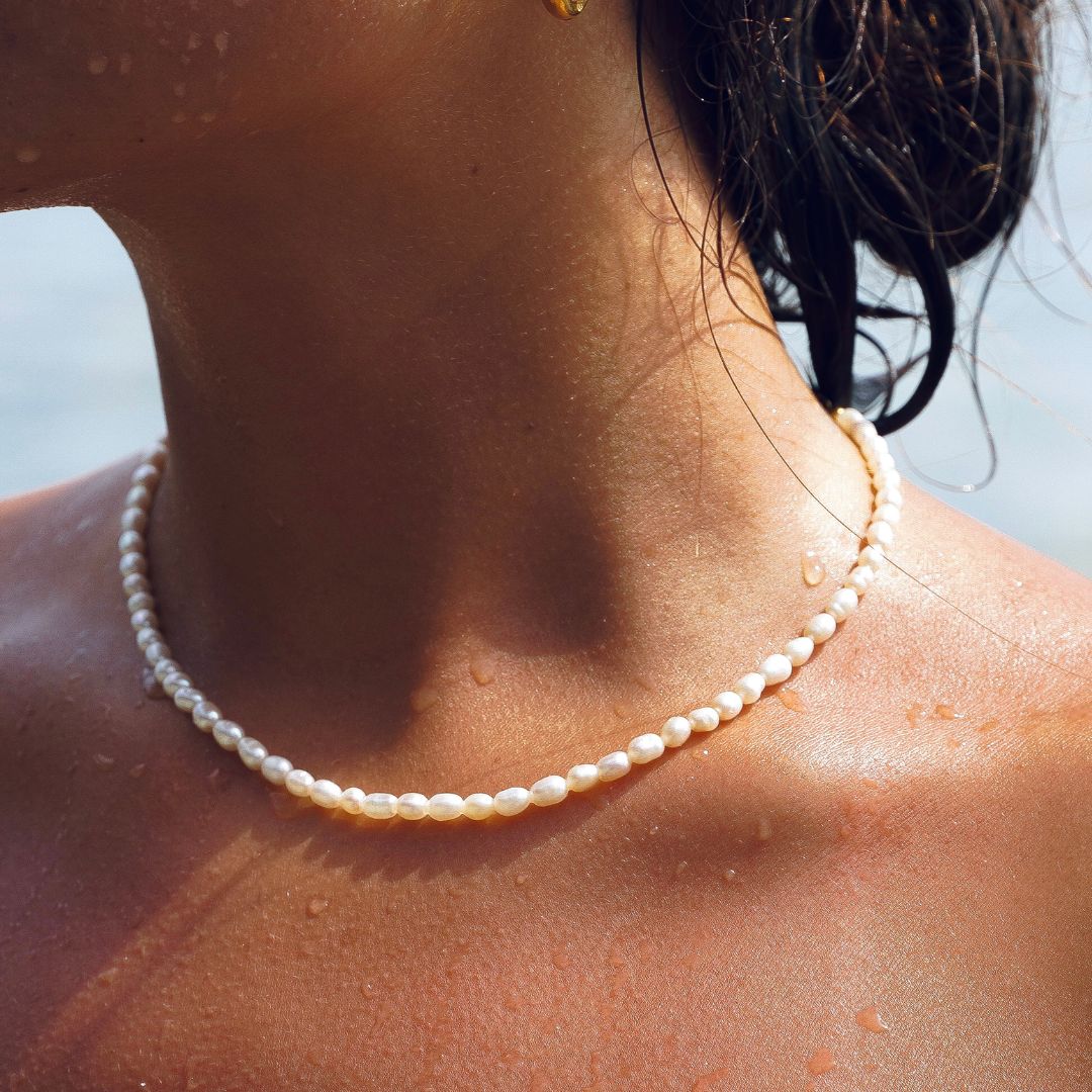 Kara – Halskette mit Mini-Perlen