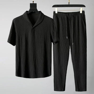 Luca - Shirt mit kurzen Ärmeln und Hose mit flexiblem Bund