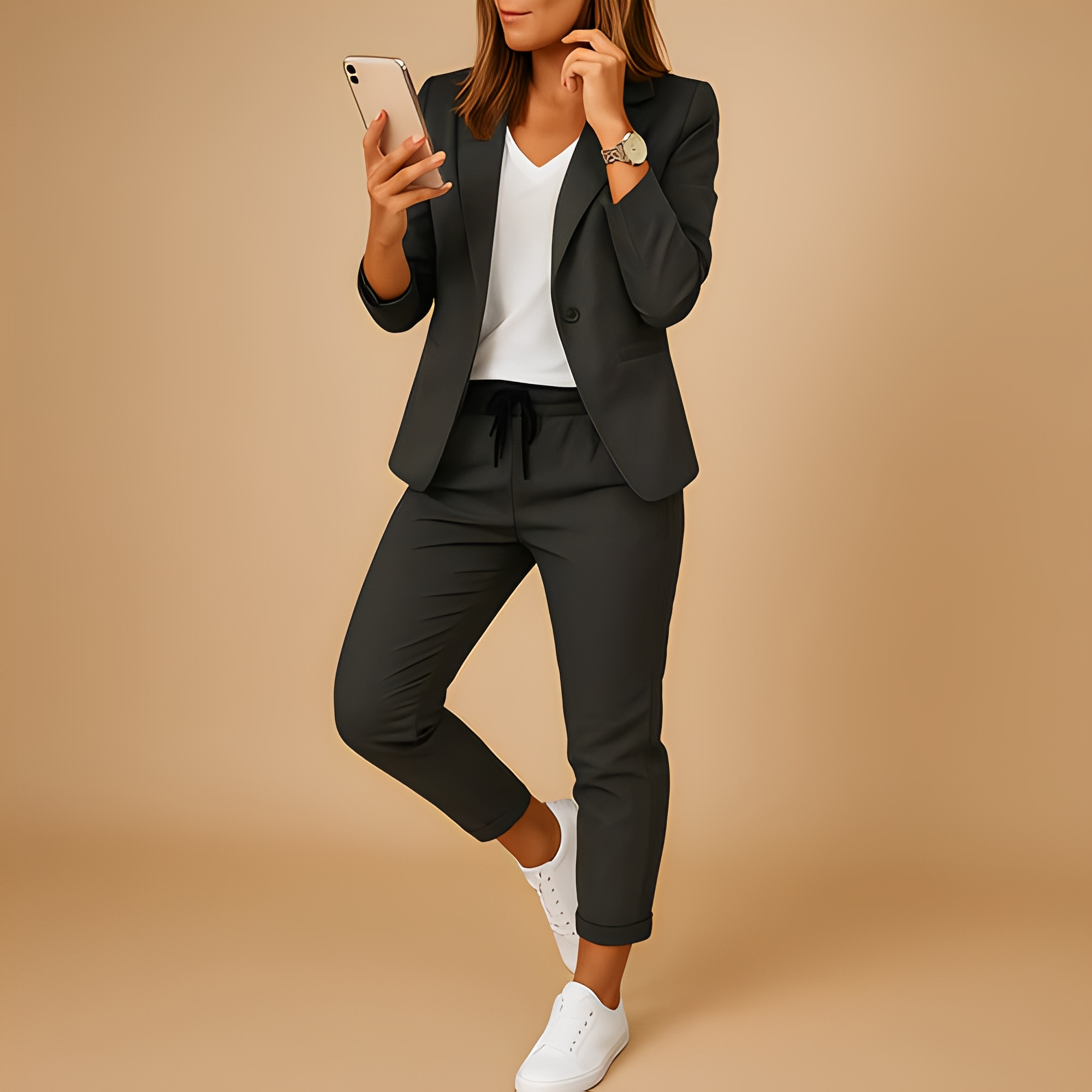 Aletha - Elegante Blazer und Hosen für Damen
