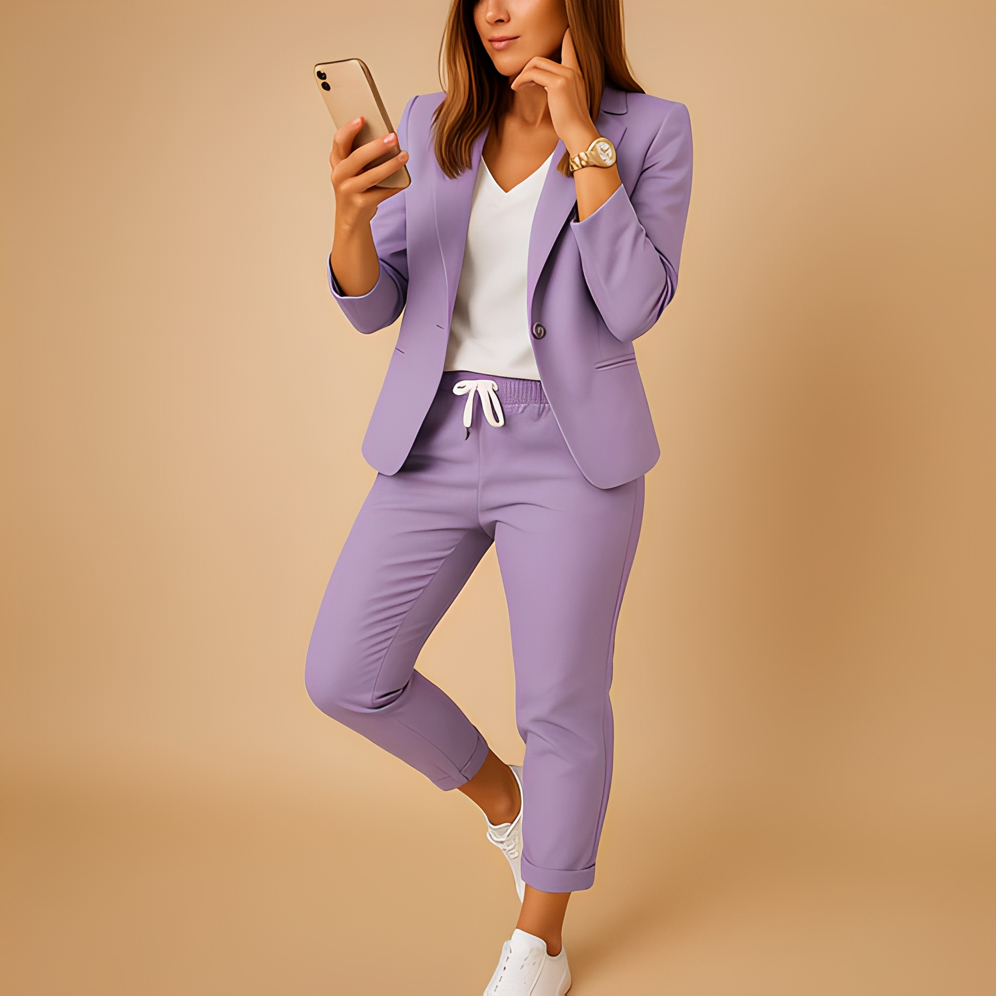 Aletha - Elegante Blazer und Hosen für Damen