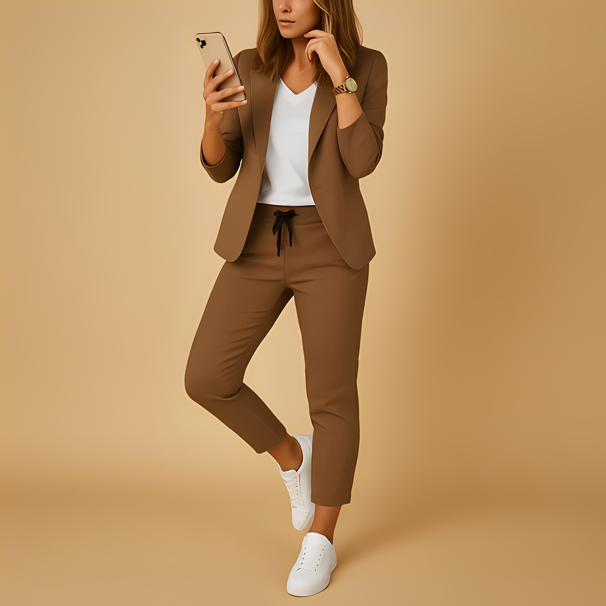 Aletha - Elegante Blazer und Hosen für Damen